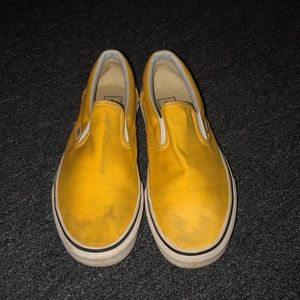 Yellow vans